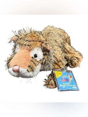 Webkinz Plush Tiger With Code Orange Black Stripes